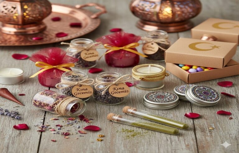 Kına Hediyelikleri Kendin Yap: Ucuz ve Şık Fikirler