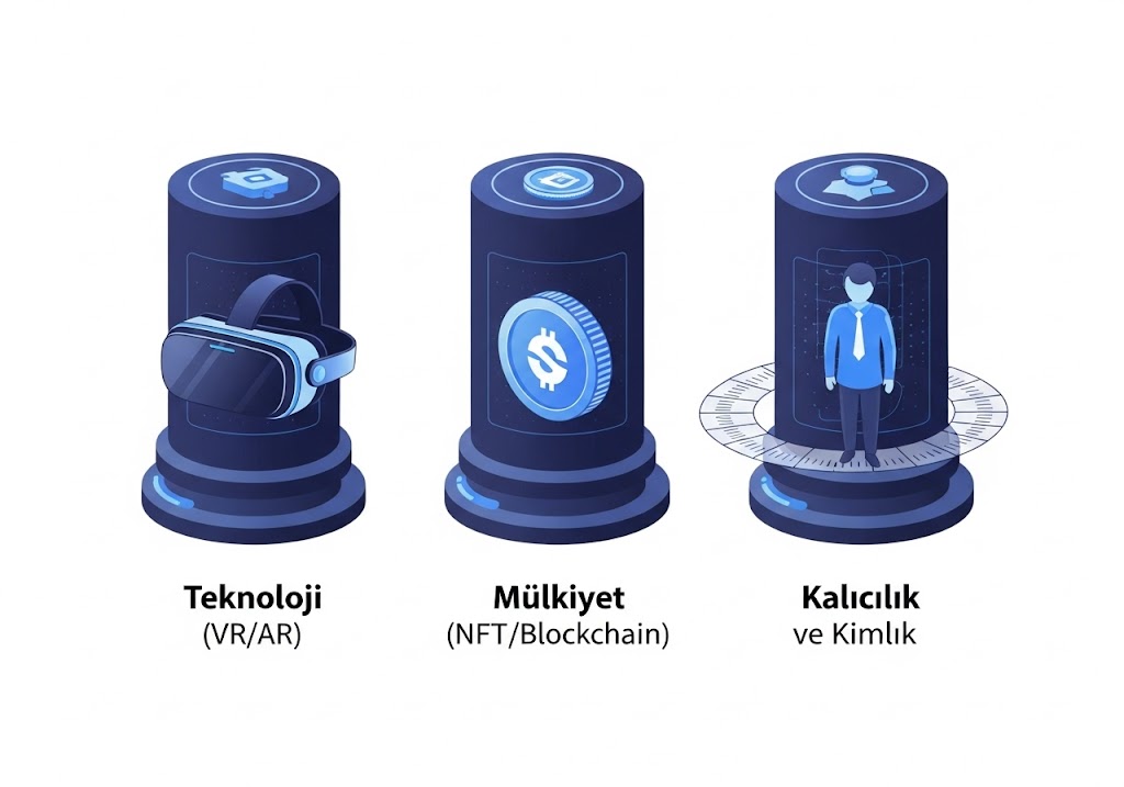 Metaverse'ün Üç Temel Sütunu