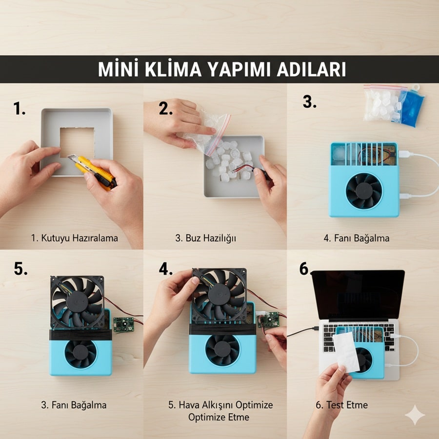 Mini Klima Yapımı Adımları