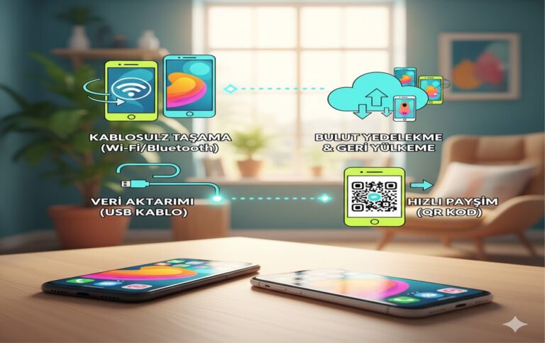 Telefondan Telefona Uygulama Aktarma Programı