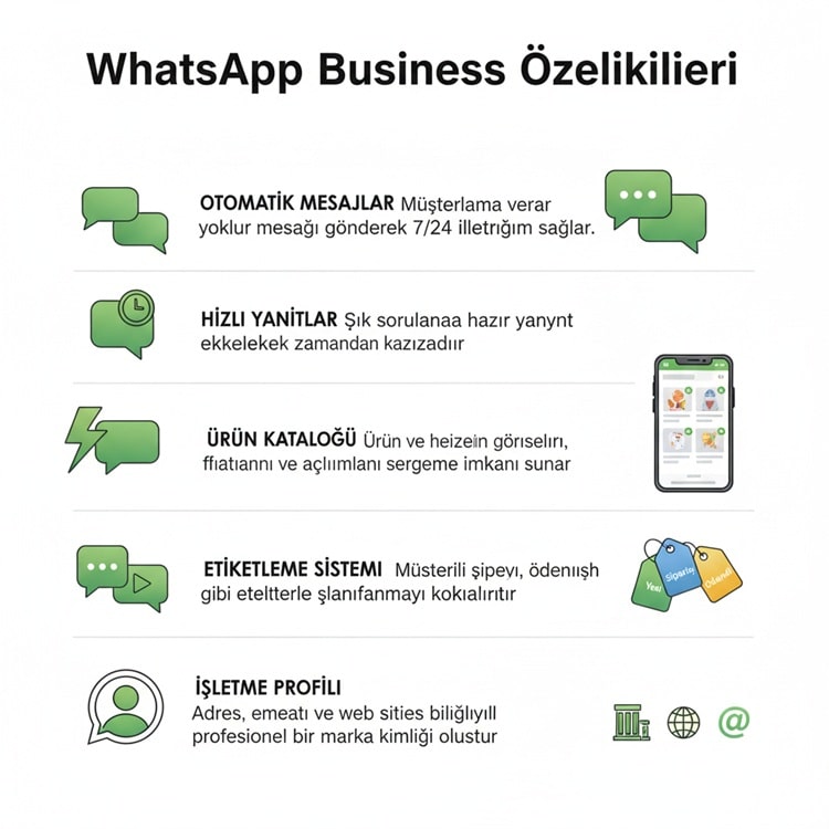 WhatsApp Business Özellikleri Nelerdir?